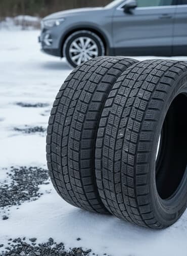 шины обмен: Шины 185 / 65 / R 15, Зима, Б/у, Комплект, Легковые, Япония, Dunlop — 3