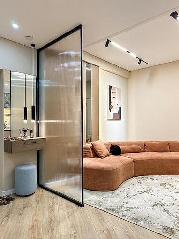 Недвижимость: 2 комнаты, 53 м², Элитка, Кок-Жар мкр Элитка, 6 этаж, Дизайнерский ремонт — 5