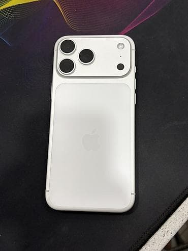 aula f75 pro: IPhone 17 Pro Max, Новый, 256 ГБ, Серебристый, Кабель — 1