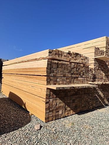 Шпалы: Доски, Обрезные, Сосна, Сухие — 4
