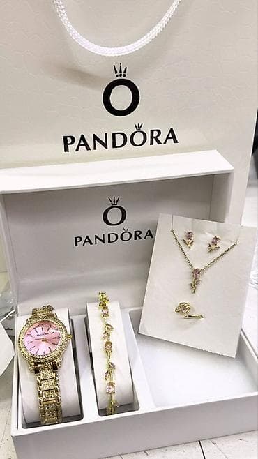 часы пандора: Подарочный набор украшений Pandora Состав набора: - Наручные часы на — 8