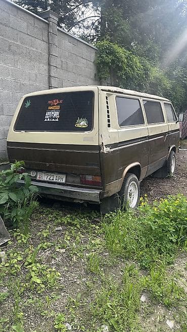 Продажа авто: Volkswagen Transporter: 1986 г., 1.6 л, Механика, Бензин, Минивэн — 8