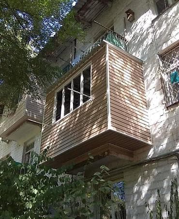 лоджия: Обшивка и остекление балконов и фасадов сайдингом - Профессиональная — 1