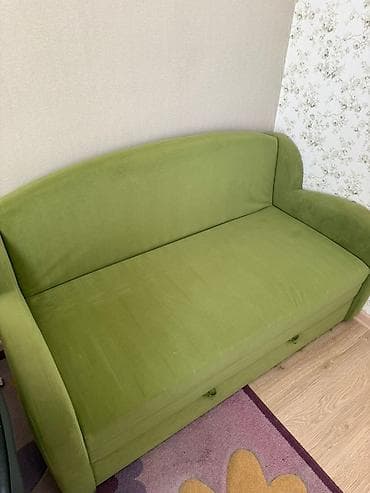 бу раскладной диван: Прямой диван, Б/у — 2