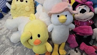 реалист: Плюшевые игрушки — большая разноцветная коллекция персонажей и — 1