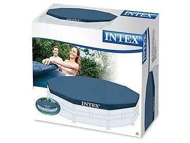 чехол на бассейн: Тент для каркасного бассейна Metal Frame Pools 366 см (Intex 28031) — 2