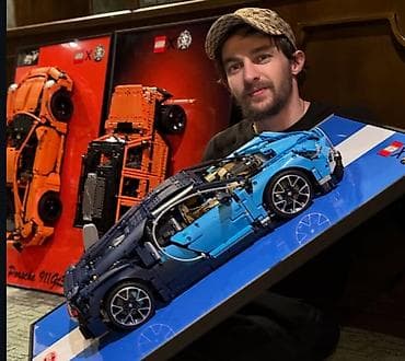 сборная модель: Конструктор-автомобиль Bugatti (совместим с LEGO Technic), полностью — 1