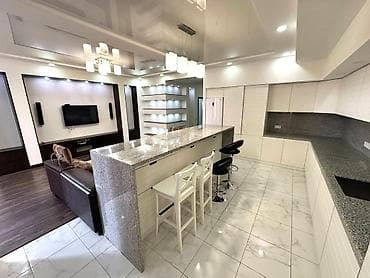 123: 3 комнаты, 123 м², Ак-Кеме (старый аэропорт) Элитка, 5 этаж, Старый ремонт — 10