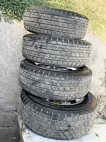 rf1 rf2: Колеса в сборе 215 / 60 / R 16, Зима, Б/у, Комплект, Легковые, Литые, отверстий - 5 — 6