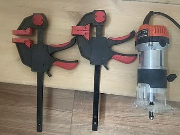 триммер запчасти: Компактный кромочный фрезер P.I.T. PB0601 + струбцины Описание: - — 1