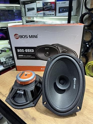 Акустические динамики BOS-MINI BOS-69XD - Формат: овальные 6x9 дюймов