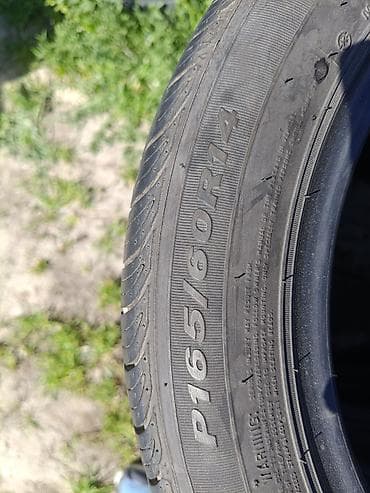 r 16: Шины 165 / 60 / R 15, Лето, Б/у, Комплект, Легковые — 5