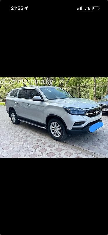 bmv samurai: Ssangyong Rexton Sports: 2019 г., 2.2 л, Автомат, Дизель, Пикап — 4