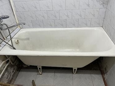 Сантехника: Ванна, Прямоугольная, Материал: Чугун, Размер: 150 x 70 см — 1