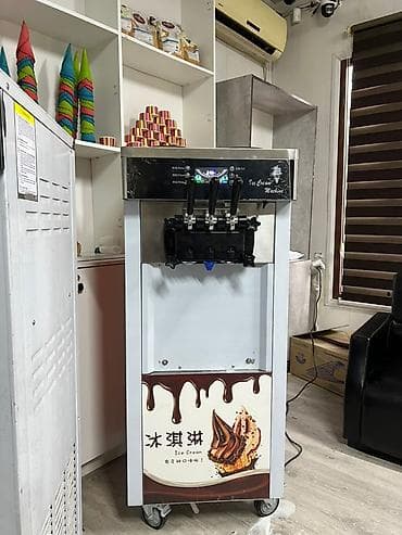 Профессиональный фризер для мягкого мороженого - Напольная модель на