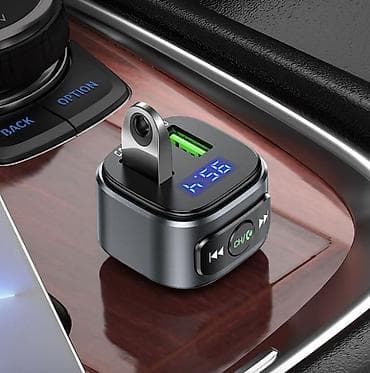 bluetooth 5 0: Автомобильный FM‑трансмиттер Hoco E67 с быстрой зарядкой QC3.0 - — 8