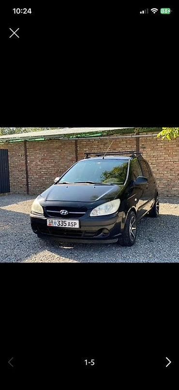 hyundai 55: Hyundai Getz: 2009 г., 1.1 л, Механика, Бензин, Хэтчбэк — 2