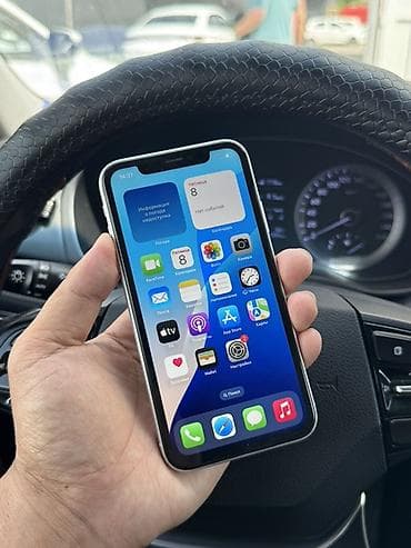 iphone xr 10: IPhone Xr, Б/у, 64 ГБ, Белый, Защитное стекло, Чехол, 100 % — 5