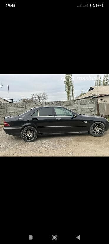 Продажа авто: Mercedes-Benz S-Class: 2001 г., 5.5 л, Автомат, Бензин, Седан — 4