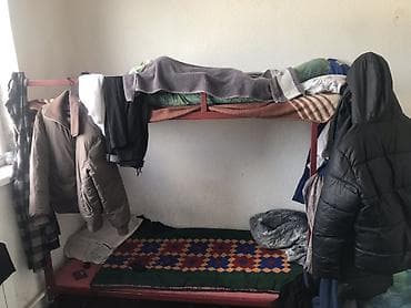 ино: Металлическая двухъярусная кровать - Прочная сварная рама из металла — 1