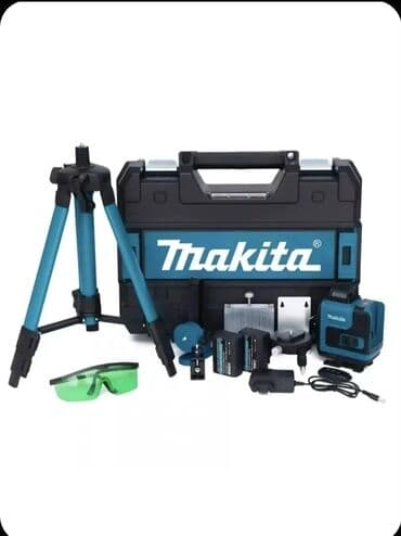 Генераторлор: Лазерные уровни с комплектами аксессуаров 1) Набор Makita (лазерный — 1