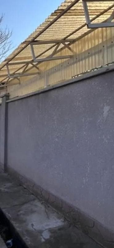 продаю бишкек: 65 м², 3 бөлмө, Забор, тосулган — 4