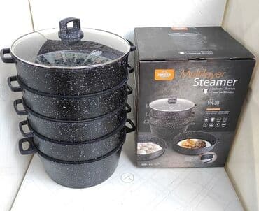 ищу казан: Доступные модели мантоварок: Vicalina (Нержавеющая сталь 18/10, 9.5 л — 6