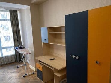 долгосрочная аренда квартира бишкек ош базар: 4 комнаты, Агентство недвижимости, Без подселения, С мебелью полностью — 16