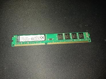 Оперативная память (RAM) для ПК, Б/у, Kingston, 8 ГБ, DDR3, 1600 МГц at lalafo.kg Оперативная память (RAM) для ПК, Б/у, Kingston, 8 ГБ, DDR3, 1600 МГц