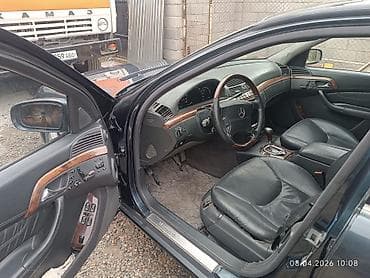 Транспорт: Mercedes-Benz S-Class: 2001 г., 3.2 л, Седан — 6