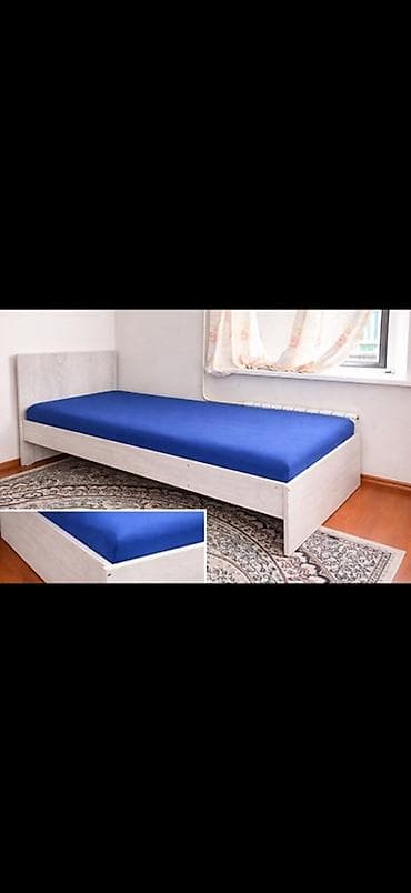 одноместный кровать: Односпальная кровать, С матрасом, длина - 190 см — 1