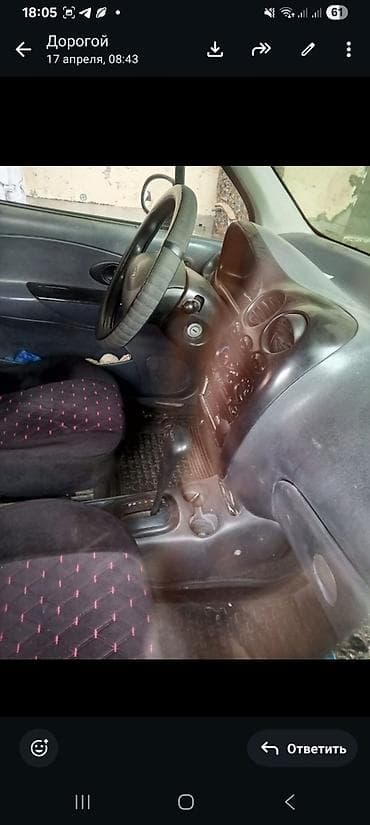 замок матиз: Daewoo Matiz: 2004 г., Автомат, Бензин, Хэтчбэк — 4