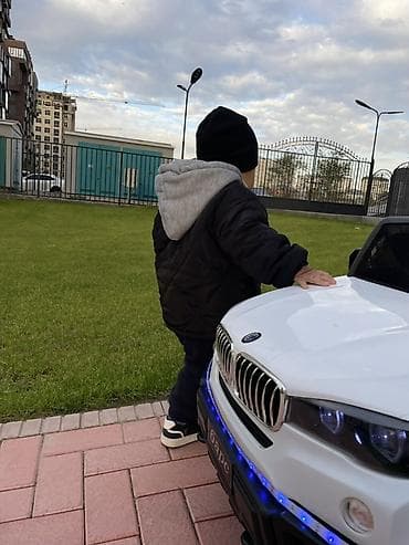 Детский транспорт: Детский электромобиль “Барс” (белый) - Тип: аккумуляторный — 1