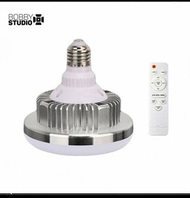 синий лампа: Умная Светодиодная Лампа BobbyStudio ​с пультом LT-E27 LED 105W Умная — 1