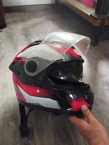 Спорт жана хобби: Мотошлем QYRUHR Helmets, модульный (flip-up) - Тип: интеграл/модуляр — 1