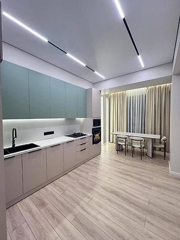 discovery studio: 3 комнаты, 104 м², Асанбай мкр Элитка, 3 этаж, Дизайнерский ремонт — 6