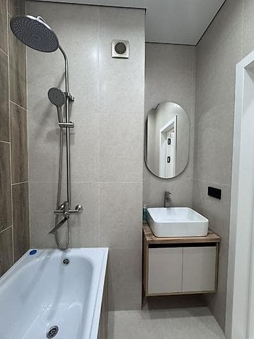 Үй куруучулардан жаңы конуштар: 2 бөлмө, 42 м², Технопарк Элитка, 8 кабат, Дизайнердик оңдоо — 9