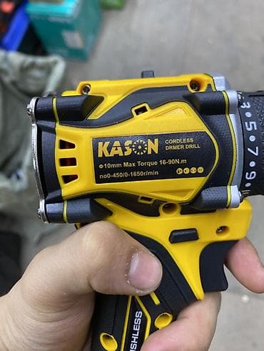 Инструменты: Бесщеточная аккумуляторная дрель-шуруповерт KASSON - Тип: Cordless — 2
