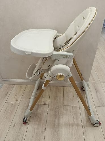 me: Стульчик для кормления Peg Perego Prima Pappa Follow Me, цвет белый с — 5
