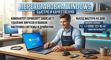 intel xeon e5: Переустановка Windows — быстро и качественно. Услуги: - Переустановка — 1