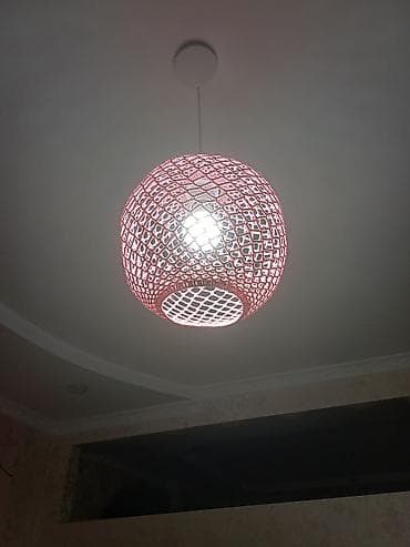 study lamp: Подвесной светильник с ажурным сферическим плафоном - Тип: потолочный — 1