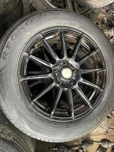 Колеса в сборе 215 / 60 / R 17, Лето, Б/у, Комплект, Легковые, Литые, отверстий - 5
