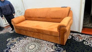 диван продается: Прямой диван, Двуместный — 4