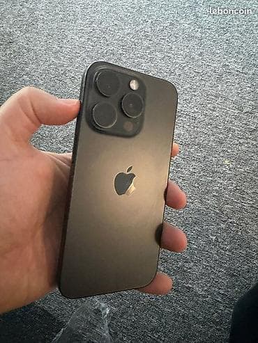 IPhone 15 Pro, Б/у, 256 ГБ, Black Titanium, 93 %