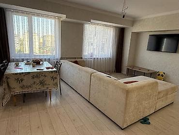 Недвижимость: 3 комнаты, 70 м², Манаса/Боконбаева Индивидуалка, 8 этаж — 6