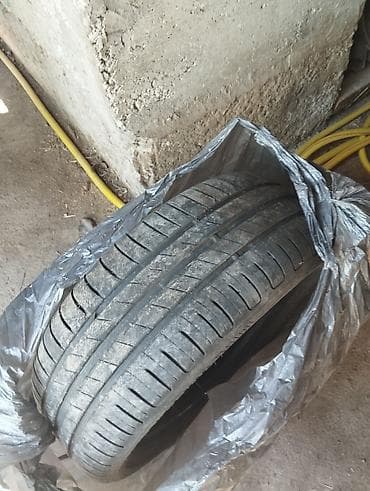 hyundai 55: Летняя шина 195/55 R15 85V в очень хорошем состоянии, протектор 80 % — 4