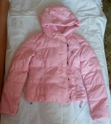 куртки большие размеры: Легкий теплый пуховик бомбер Abercrombie & Fitch, размер 46-48 — 1