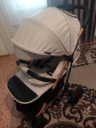 классический брюки мужские: Коляска, цвет - Золотой, Б/у — 3