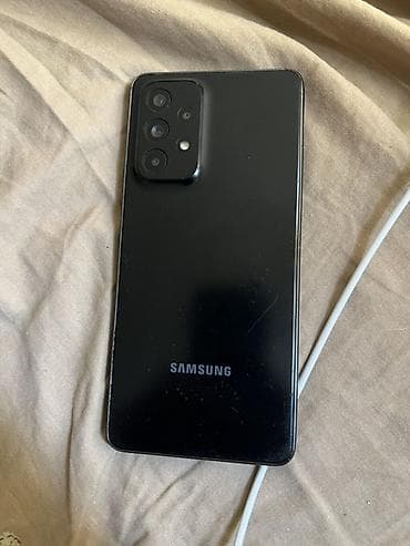 samsung camera: Samsung Galaxy A53 5G, Б/у, 128 ГБ, цвет - Черный, 1 SIM, 2 SIM — 2
