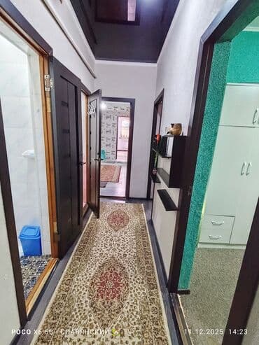 строка кж продажа квартир в бишкеке: 3 комнаты, 65 м², Индивидуалка, 1 этаж — 3